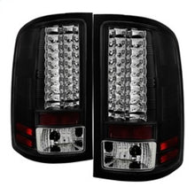 Load image into Gallery viewer, Spyder GMC Sierra 07-13 (Not fit 3500 Dually 4 Rear Wheels)LED Tail Lights Black ALT-YD-GS07-LED-BK