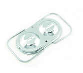 Chrome Master Cylinder Cover Chrome Master Cylinder Cover Mr Gasket