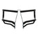 Westin 09-18 Ram 1500/ 19-22 1500 Classic (Excl. Rebel/Warlock/TRX) HDX Modular Grille Guard- Black