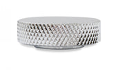 Air Cleaner Nut 1/4-10 Chrome Steel, Knurled 1/4-20 Thread, Chrome Steel, Knurled Mr Gasket