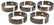 Clevite Cummins ISX Main Bearing Set