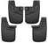 Husky Liners 05-15 Toyota Tacoma w/ OEM Fender Flares Front and Rear Mud Guards - Black