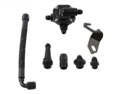 Stealth 4150 Braided Fuel Crossover Kit Includes Billet Fuel Pressure Regulator And All Mounting Hardware Sniper EFI