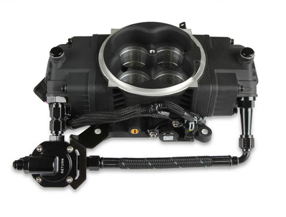 Stealth 4150 Braided Fuel Crossover Kit Includes Billet Fuel Pressure Regulator And All Mounting Hardware Sniper EFI