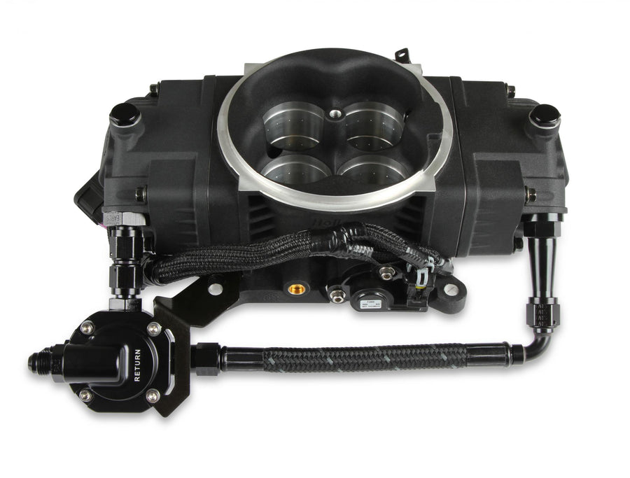 Stealth 4150 Braided Fuel Crossover Kit Includes Billet Fuel Pressure Regulator And All Mounting Hardware Sniper EFI