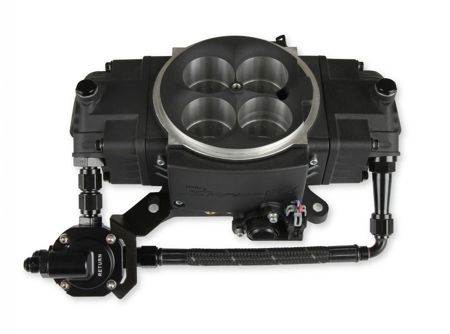 Stealth 4150 Braided Fuel Crossover Kit Includes Billet Fuel Pressure Regulator And All Mounting Hardware Sniper EFI