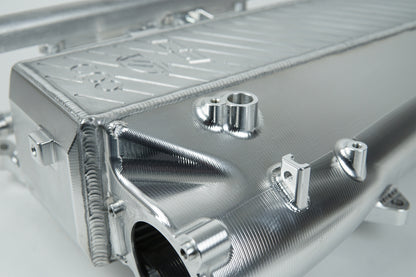 CSF B58 Charge-Air Cooler Manifold — A90/A91 Supra & BMW B58 | Billet, Black | 8200B
