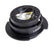 NRG Quick Release Kit Gen 2.5 - Black / Black Ring w/Finger Grooves