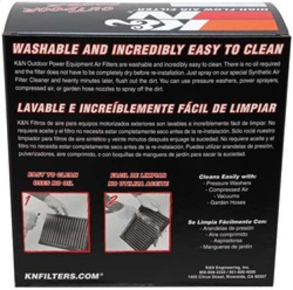 K&N Drop-In Air Filter | Round, 5.5in Flange, 2.25in Tall | E-4665