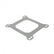 Performance Carb Base Gasket Open Center,Bulk Packaged w/UPC Label Fits Holley Carter AFB and AVS, Demon Race, Speed and Road, and Edelbrock Performer Square Flange carburetors Mr Gasket