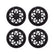 Ford Racing 2021 Mustang Mach 1 Handling Pack 19x10.5 & 19x11 Wheel Kit