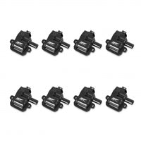 Street Fire Ignition Coils 1998-2006 GM LS1/Ls6 Engines, Black 8-Pack 8-Pack, Direct Bolt-In To Factory Connectors MSD Ignition
