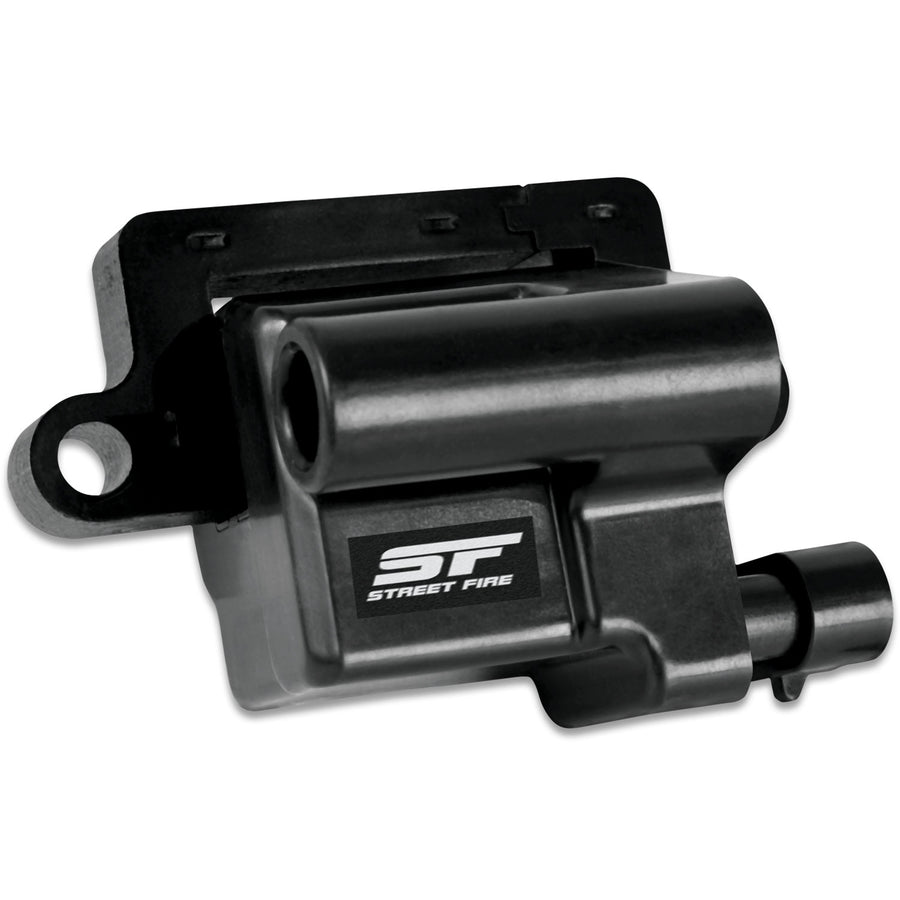 Street Fire Igntiion Coil, 1999-2009 GM L-Series Truck 99-09, Black Individual Single Coil, Direct Bolt-In To Factory Connectors MSD Ignition