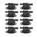 Black 8-Pack Street Fire Ignition Coils 2005-2013 GM LS2/Ls3/Ls4/Ls7/Ls9 Engines, 8-Pack, Direct Bolt-In To Factory Connectors MSD Ignition