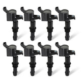 Street Fire Ignition Coils 2004-2008 Ford 4.6L/5.4L 3-Valve Engines ,Black 8-Pack 8-Pack, Direct Bolt-In To Factory Connectors MSD Ignition