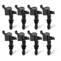 Street Fire Ignition Coils 2004-2008 Ford 4.6L/5.4L 3-Valve Engines ,Black 8-Pack 8-Pack, Direct Bolt-In To Factory Connectors MSD Ignition