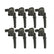 Street Fire Ignition Coils 1999-2014 Ford 4.6L/5.4L 4-Valve Engines, Black. 8-Pack 8-Pack, Direct Bolt-In To Factory Connectors MSD Ignition