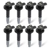 Street Fire Ignition Coils 2011-2016 Ford 5.0L 4-Valve Engines, Black 8-Pack 8-Pack, Direct Bolt-In To Factory Connectors MSD Ignition