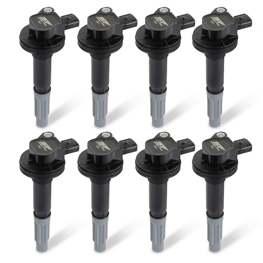 Street Fire Ignition Coils 2011-2016 Ford 5.0L 4-Valve Engines, Black 8-Pack 8-Pack, Direct Bolt-In To Factory Connectors MSD Ignition