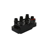 Street Fire Ignition Coil Pack, 1994-2000 Ford 6-Tower Dis Style, Black Single Stock Replacement Ford 6-Tower Coil MSD Ignition
