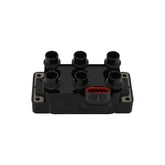 Street Fire Ignition Coil Pack, 1994-2000 Ford 6-Tower Dis Style, Black Single Stock Replacement Ford 6-Tower Coil MSD Ignition