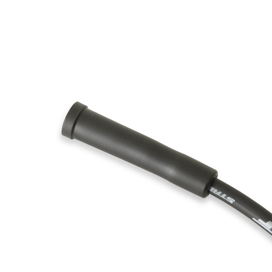 Street-Fire Wire Set Chrys. 318-360, Socket The Terminals Are Covered In Black Boots That Protect The Conductor From Engine Heat To Ensure Spark Delivery MSD Ignition