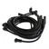 Street-Fire Wire Set Chrys. 383-440 Socket The Terminals Are Covered In Black Boots That Protect The Conductor From Engine Heat To Ensure Spark Delivery MSD Ignition