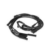 Street-Fire Wire Set Ford 351W, 400, 460, '77-On Hei The Terminals Are Covered In Black Boots That Protect The Conductor From Engine Heat To Ensure Spark Delivery MSD Ignition