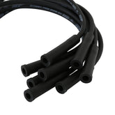 Street-Fire Wire Set Ford 351C-460, Socket The Terminals Are Covered In Black Boots That Protect The Conductor From Engine Heat To Ensure Spark Delivery MSD Ignition
