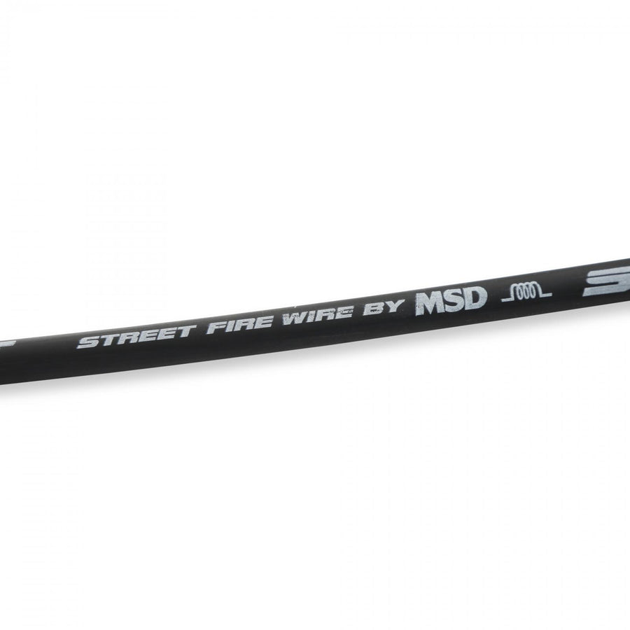Street-Fire Wire Set Multi-Angl Plug, Hei, Univ The Terminals Are Covered In Black Boots That Protect The Conductor From Engine Heat To Ensure Spark Delivery MSD Ignition