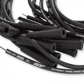 Street-Fire Wire Set Multi-Angl Plug, Hei, Univ The Terminals Are Covered In Black Boots That Protect The Conductor From Engine Heat To Ensure Spark Delivery MSD Ignition