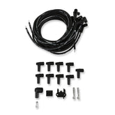 Street-Fire Wire Set 8 Cyl, Hei/ 90 Degree, Universal The Terminals Are Covered In Black Boots That Protect The Conductor From Engine Heat To Ensure Spark Delivery MSD Ignition