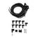 Street-Fire Wire Set 8 Cyl, Hei/ 90 Degree, Universal The Terminals Are Covered In Black Boots That Protect The Conductor From Engine Heat To Ensure Spark Delivery MSD Ignition