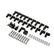 Street-Fire Wire Set 8 Cyl 90 Degree, Sock/ Hei, Univ The Terminals Are Covered In Black Boots That Protect The Conductor From Engine Heat To Ensure Spark Delivery MSD Ignition
