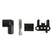 Street-Fire Wire Set Small Block Chevy 350 Hei The Terminals Are Covered In Black Boots That Protect The Conductor From Engine Heat To Ensure Spark Delivery MSD Ignition