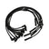 Street-Fire Wire Set Chevy 366-454 Socket The Terminals Are Covered In Black Boots That Protect The Conductor From Engine Heat To Ensure Spark Delivery MSD Ignition