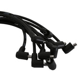 Street-Fire Wire Set Chevy 366-454 Socket The Terminals Are Covered In Black Boots That Protect The Conductor From Engine Heat To Ensure Spark Delivery MSD Ignition
