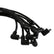 Street-Fire Wire Set Chevy 366-454 Socket The Terminals Are Covered In Black Boots That Protect The Conductor From Engine Heat To Ensure Spark Delivery MSD Ignition