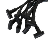 Street-Fire Wire Set '84-'91, Corvette, 350Tpi The Terminals Are Covered In Black Boots That Protect The Conductor From Engine Heat To Ensure Spark Delivery MSD Ignition