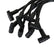 Street-Fire Wire Set '84-'91, Corvette, 350Tpi The Terminals Are Covered In Black Boots That Protect The Conductor From Engine Heat To Ensure Spark Delivery MSD Ignition