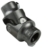 Borgeson Steering Universal Joint; Steel; 11/16-36 X 3/4 Smooth Bore 012564