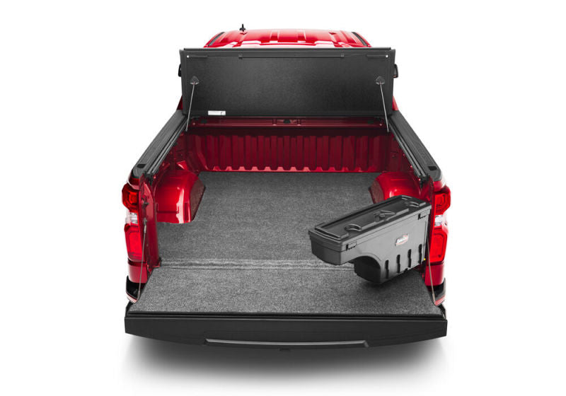 UnderCover 07-18 Chevy Silverado 1500 (19 Legacy) Passengers Side Swing Case - Black Smooth