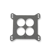Performance Carburetor Base Gasket  4-Hole Skin Packaged Fits Holley Carter AFB and AVS, Demon Race, Speed and Road, and Edelbrock Performer Square Flange Carburetors Mr Gasket