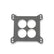 Performance Carburetor Base Gasket  4-Hole Skin Packaged Fits Holley Carter AFB and AVS, Demon Race, Speed and Road, and Edelbrock Performer Square Flange Carburetors Mr Gasket