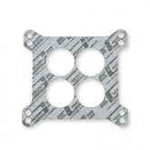 Performance Carburetor Base Gasket  4-Hole Skin Packaged Fits Holley Carter AFB and AVS, Demon Race, Speed and Road, and Edelbrock Performer Square Flange Carburetors Mr Gasket