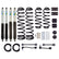 Bilstein 18-23 Jeep Wrangler JL 4DR B8 5100 1.5in Suspension Lift Kit (With Winch)
