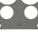 Performance Carb Base Gasket 4-Hole Bulk Packaged with UPC Label Fits Edelbrock and Rochester Quadrajet 4-Barrel Carburetors Mr Gasket