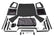 Rugged Ridge Complete Soft Top w/Black Frame 76-95 Jeep Wrangler CJ/YJ
