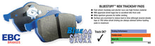 Load image into Gallery viewer, EBC 99-03 Aston Martin DB7 5.9 Bluestuff Front Brake Pads