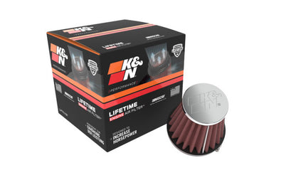 K&N Universal Air Filter | Round Tapered, 1.938in Flange, 3in Tall | RC-1060